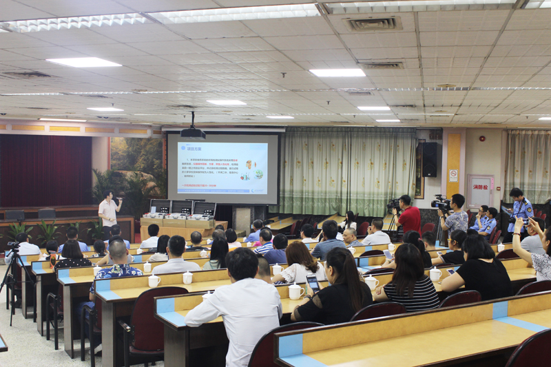 米兰(中国)食用农产品快检设备捐赠仪式在桂城街道办事处举行